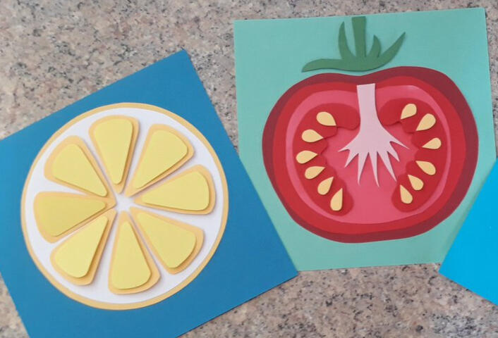 Fruity Paperart